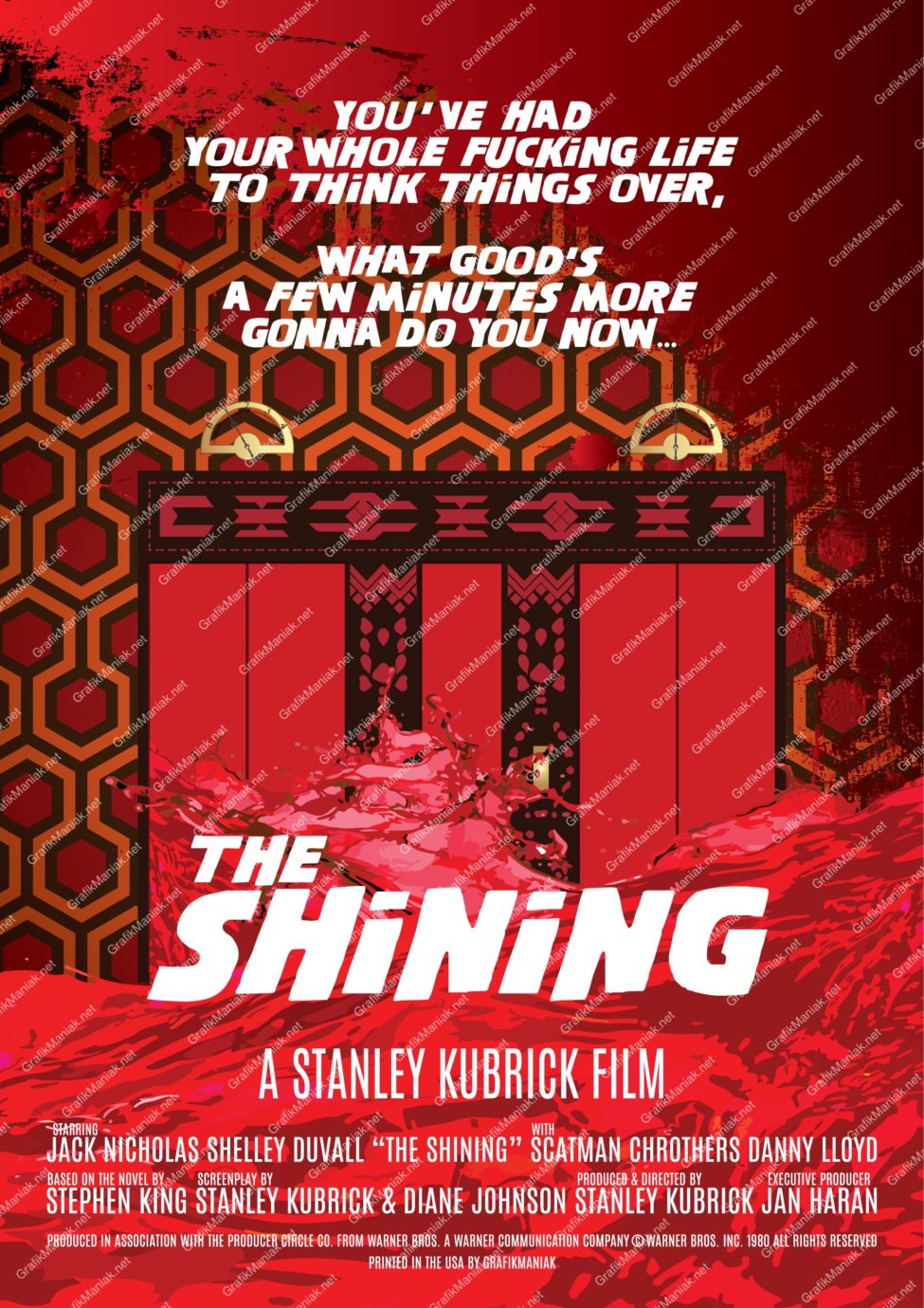 The Shining Poster Design
