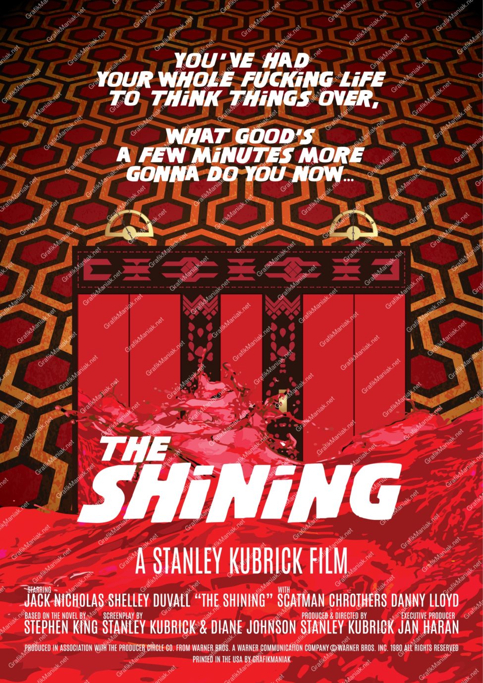 The Shining Poster Design