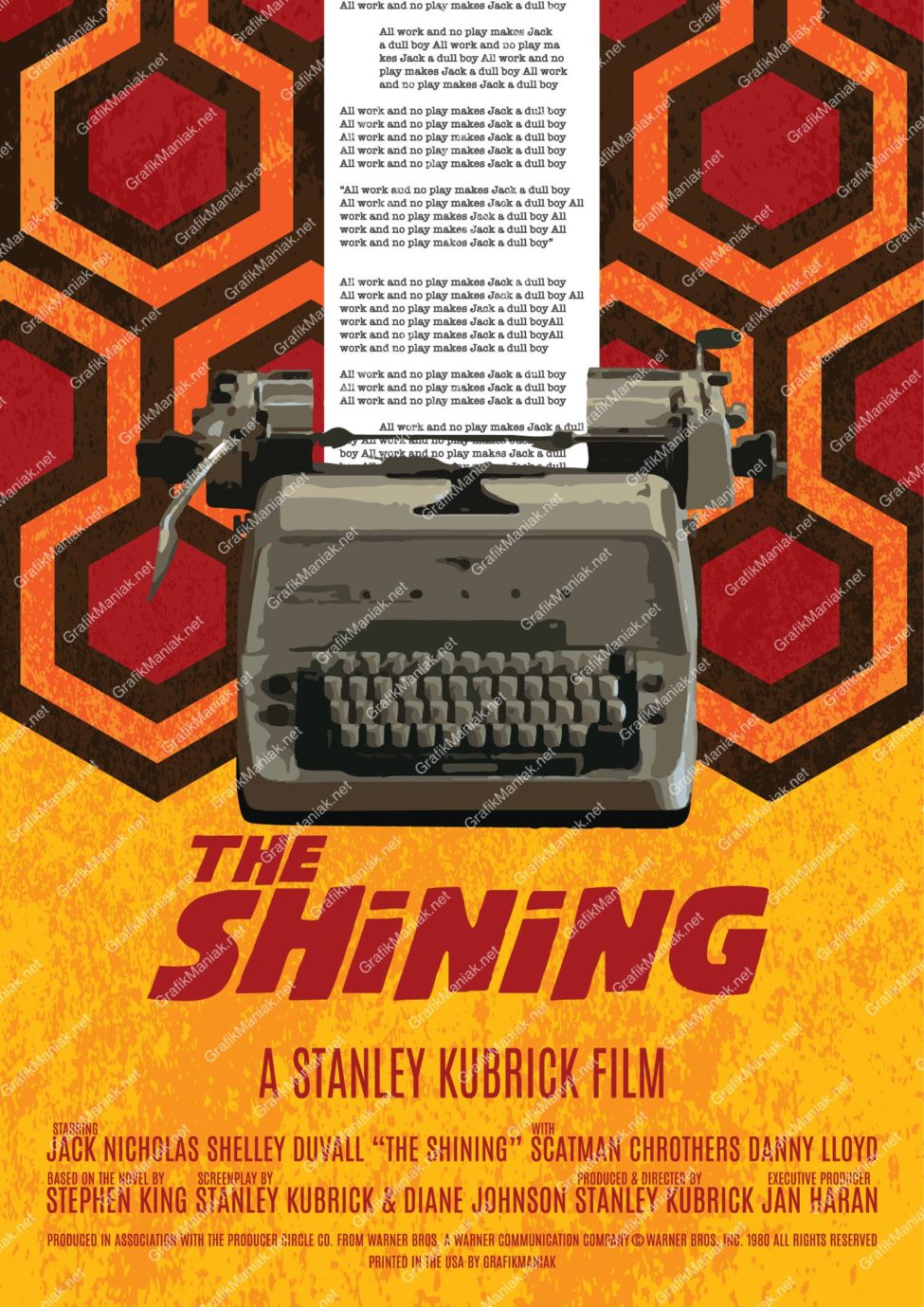 The Shining Poster Design