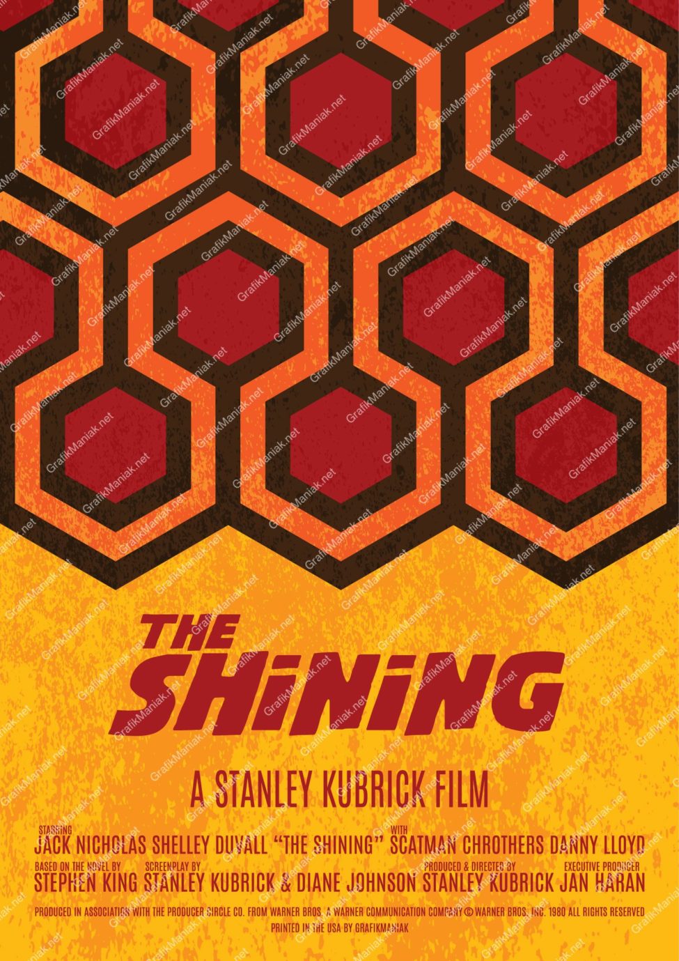 The Shining Poster Design