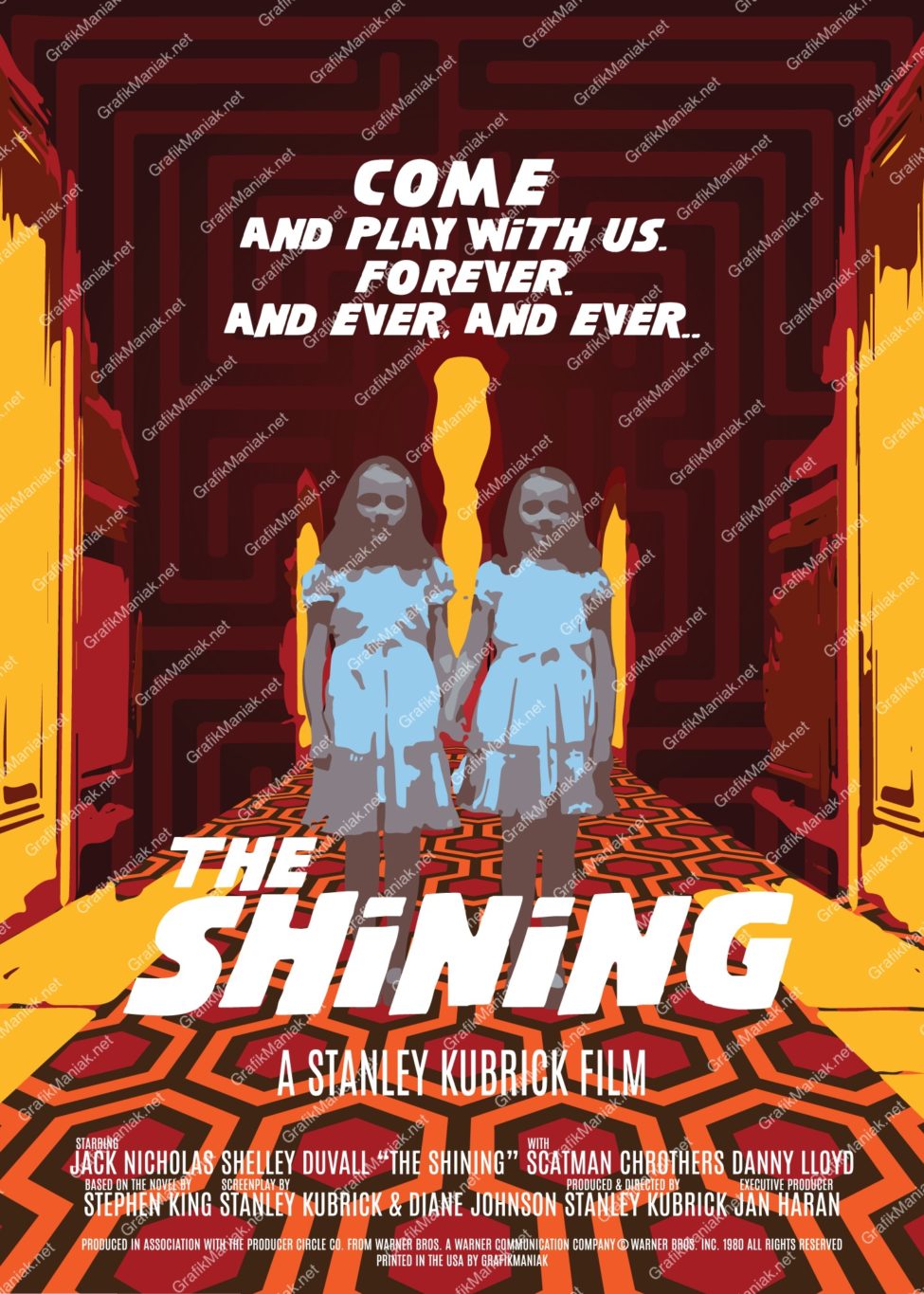 The Shining Poster Design