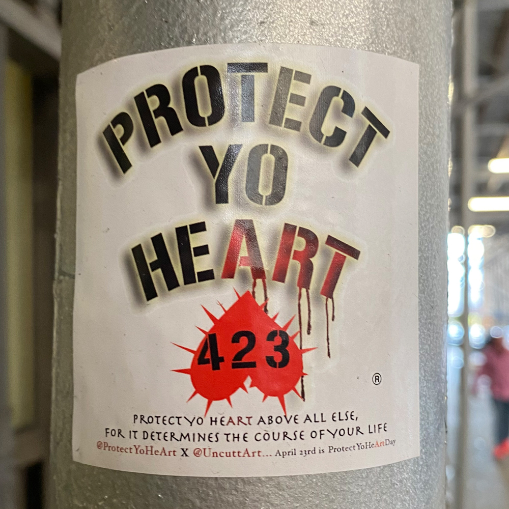 Protect Yo HeART is artwork that meant to inspire people to prioritize self-care.